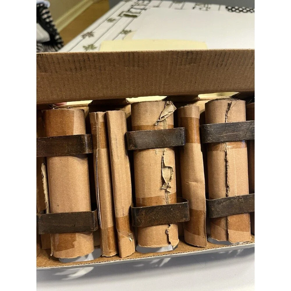 6pc Pottery Barn Metal Flower Napkin Rings New